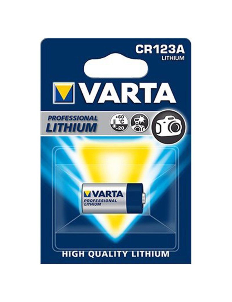 Varta Batteria Pila Al Litio CR 123 A 3V