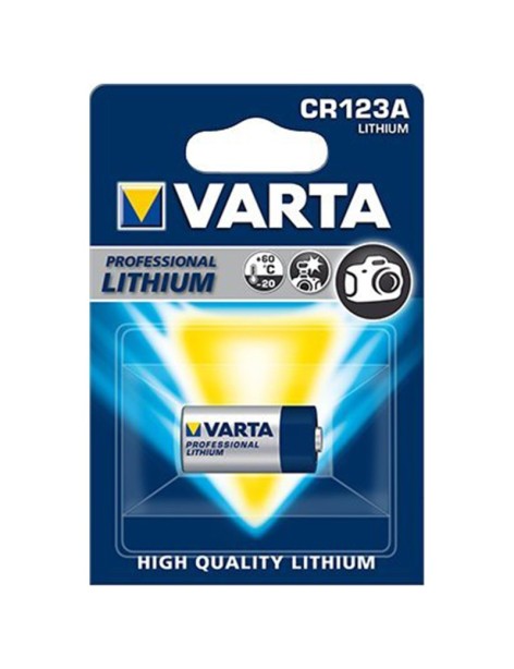 Varta Batteria Pila Al Litio CR 123 A 3V