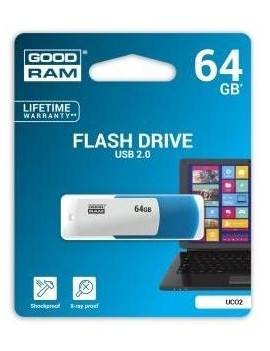 Pendrive GoodRAM 64GB UCO2 MIX USB 2.0 - retail blister
