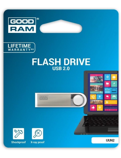 Pendrive GoodRAM 64GB UNN2 metal USB 2.0 - retail blister