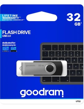 Chiavetta/Pendrive USB Goodram Twister 32GB nera USB 2.0