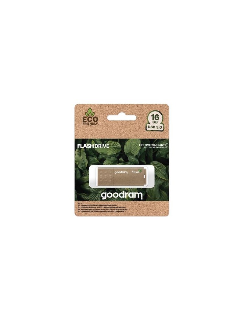 Pendrive GoodRAM 16GB UME3 GREEN USB 3.0 - retail blister