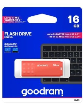 Pendrive GoodRAM 16GB UME3 orange USB 3.0 - retail blister