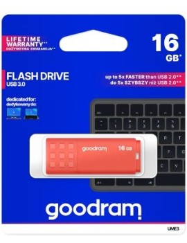 Pendrive GoodRAM 64GB UME3 orange USB 3.0 - retail blister