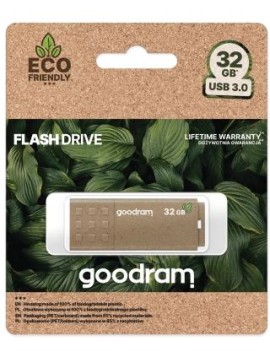 Pendrive GoodRAM 32GB UME3 GREEN USB 3.0 - retail blister