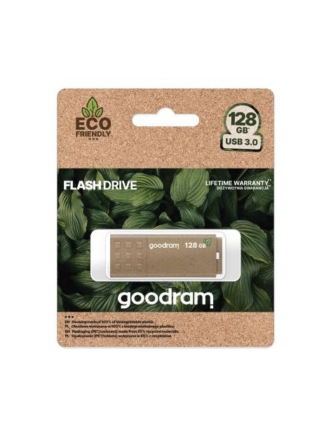 Pendrive GoodRAM 128GB UME3 GREEN USB 3.0 - retail blister