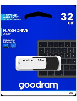 Pendrive GOODRAM Black-White 32GB USB 2.0 - retail blister