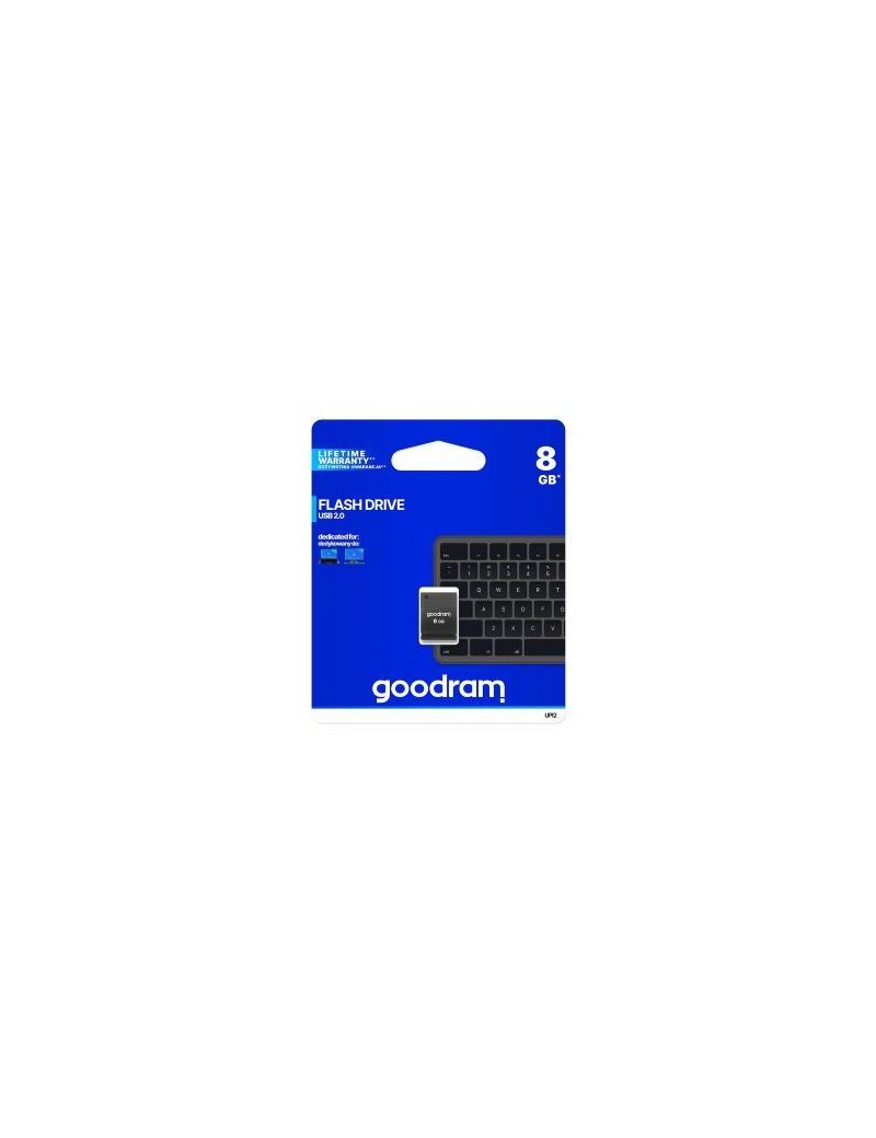 Pendrive Goodram UPI2 8GB USB MINI 2.0 blk - retail blister