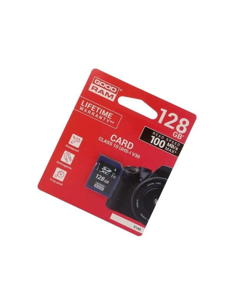Scheda SD 128GB SDXC Goodram - blister retail