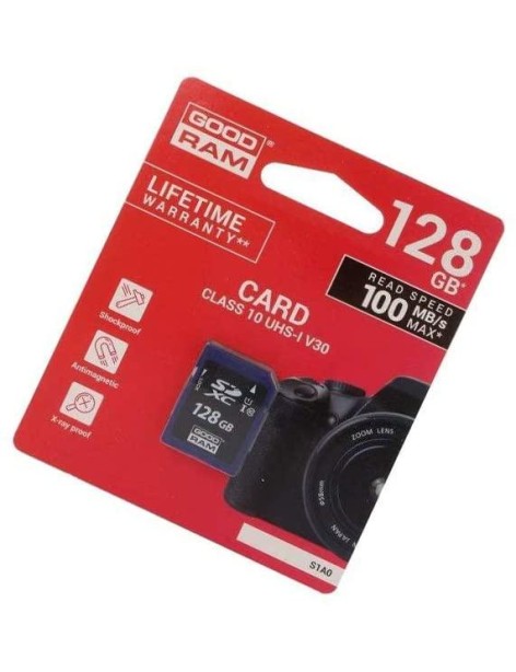 Scheda SD 128GB SDXC Goodram - blister retail