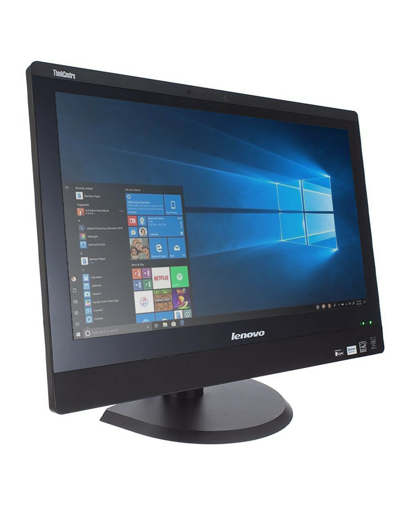 PC Computer All-In-One Ricondizionato Lenovo ThinkCentre Edge 91Z 21.5" Intel i5-2400S Ram 8GB SSD 512GB Freedos
