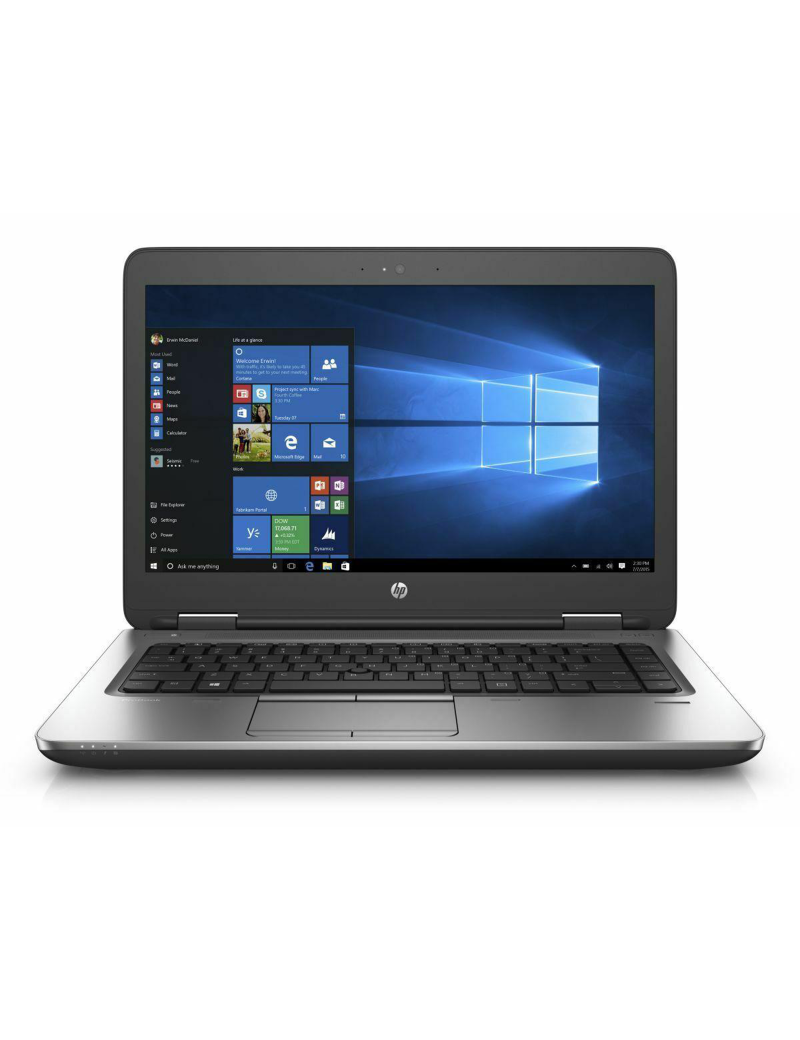 Notebook PC Portatile Ricondizionato HP ProBook 640 G3 14" Intel i5-7200U Ram 8GB SSD 240GB Webcam Freedos Grado B