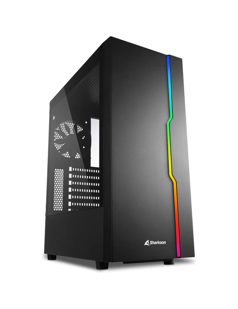 Sharkoon Case RGB Slider Black ATX