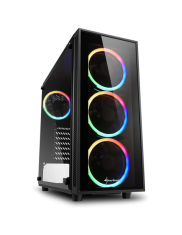 Sharkoon TG4 Case RGB Black...