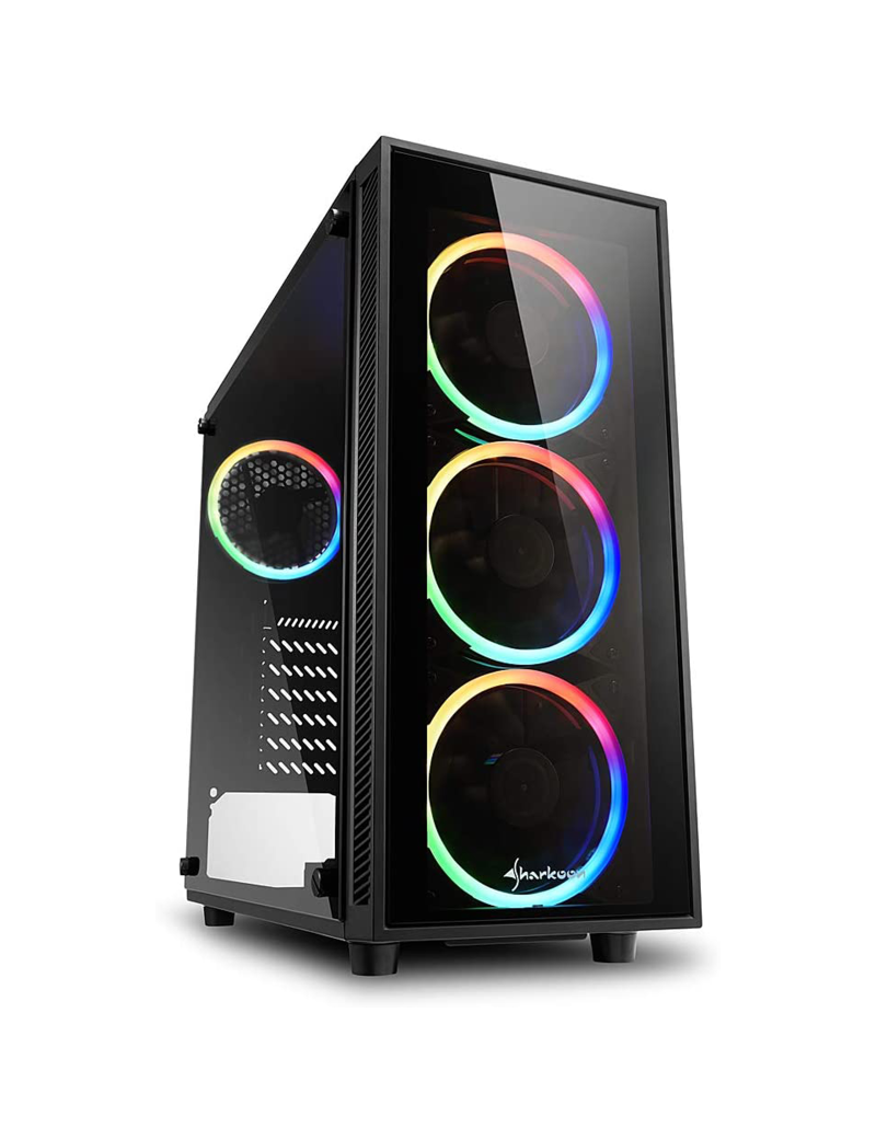 Sharkoon TG4 Case RGB Black ATX
