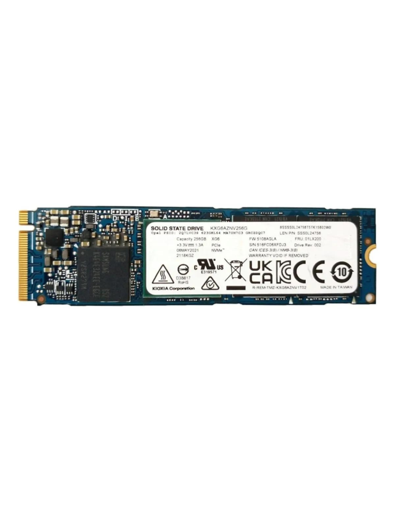 SSD 250GB Generico M.2 PCIe NVMe 2280 Ricondizionato