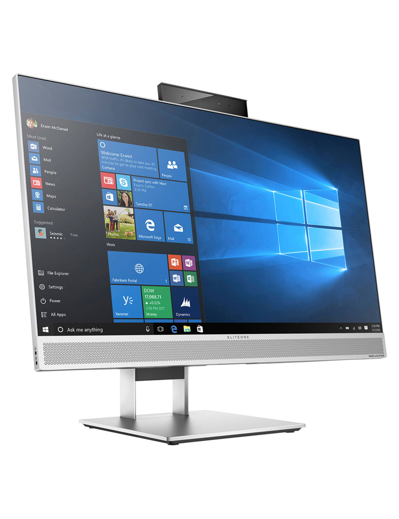 PC Computer All-In-One Ricondizionato HP EliteOne 800 G4 23.8" Intel i5-8400 Ram 16GB SSD 512GB Webcam Freedos