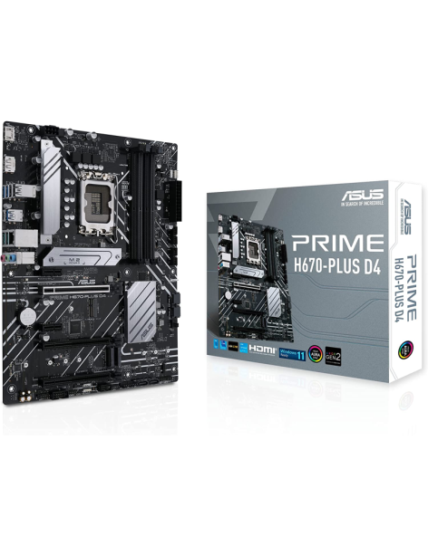Scheda Madre ASUS Prime H670 Plus D4 Intel LGA 1700
