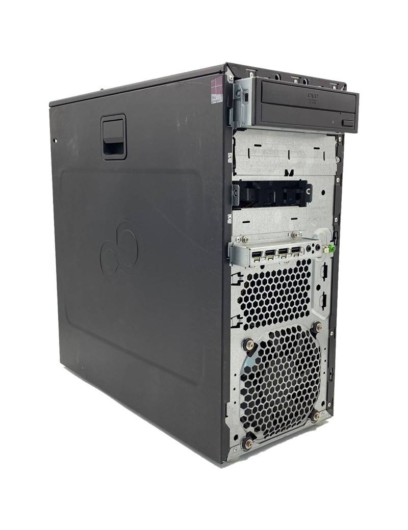 PC Computer Ricondizionato Fujitsu Esprimo P720 Tower Intel i5-4430S Ram 8GB SSD 240GB DVD-ROM NO MASCHERINA GRADO B