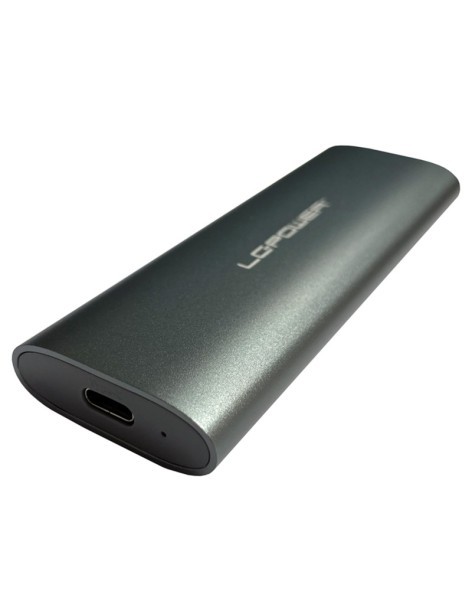 LC-Power Box Esterno Per SSD M.2 NVMe e SATA USB Type C Gen 2x1 LC-M2-C-MULTI-2