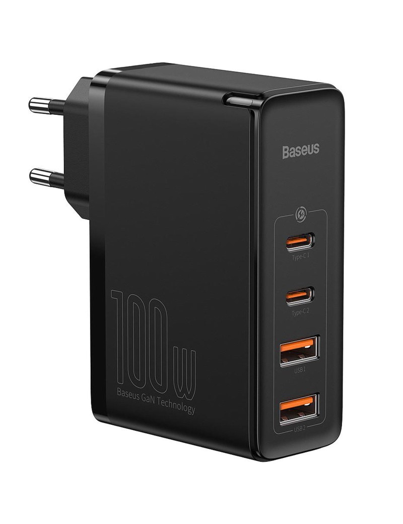 Baseus CCGAN2P-L01 Caricatore Alimentatore Da Rete 100W