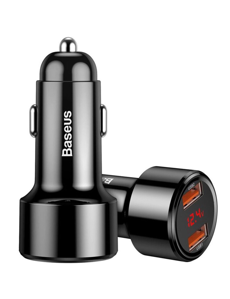 Baseus CCMLC20A-01 Caricatore Auto Accendisigari USB 45W