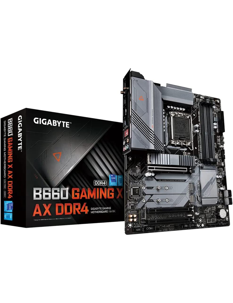 Scheda Madre Gigabyte GA-B660 Gaming X AX DDR4 Intel LGA 1700