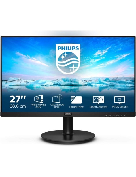 Monitor 27" Philips 271V8LA LED Full HD 16:9 VA HDMI VGA 75 Hz Speaker Vesa