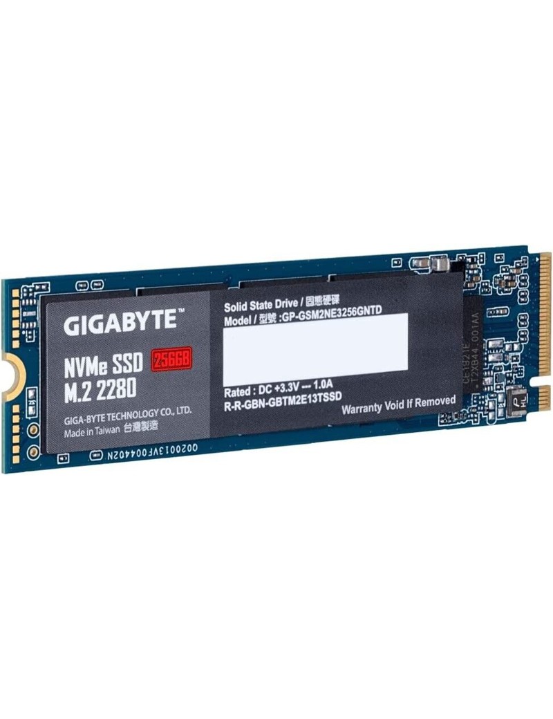 Gigabyte GP-GSM2NE3256GNTD SSD 256GB M.2 NVMe PCIe Gen 3.0