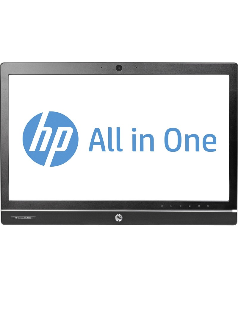 PC Computer All-In-One Ricondizionato HP Compaq Elite 8300 23" Intel i5-3470S Ram 16GB SSD 480GB Webcam Freedos NO PIEDE