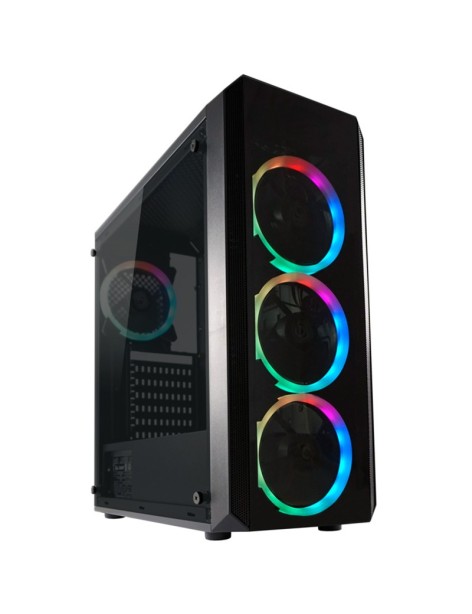 Case ATX Gaming RGB LC-Power 703B Quad-Luxx