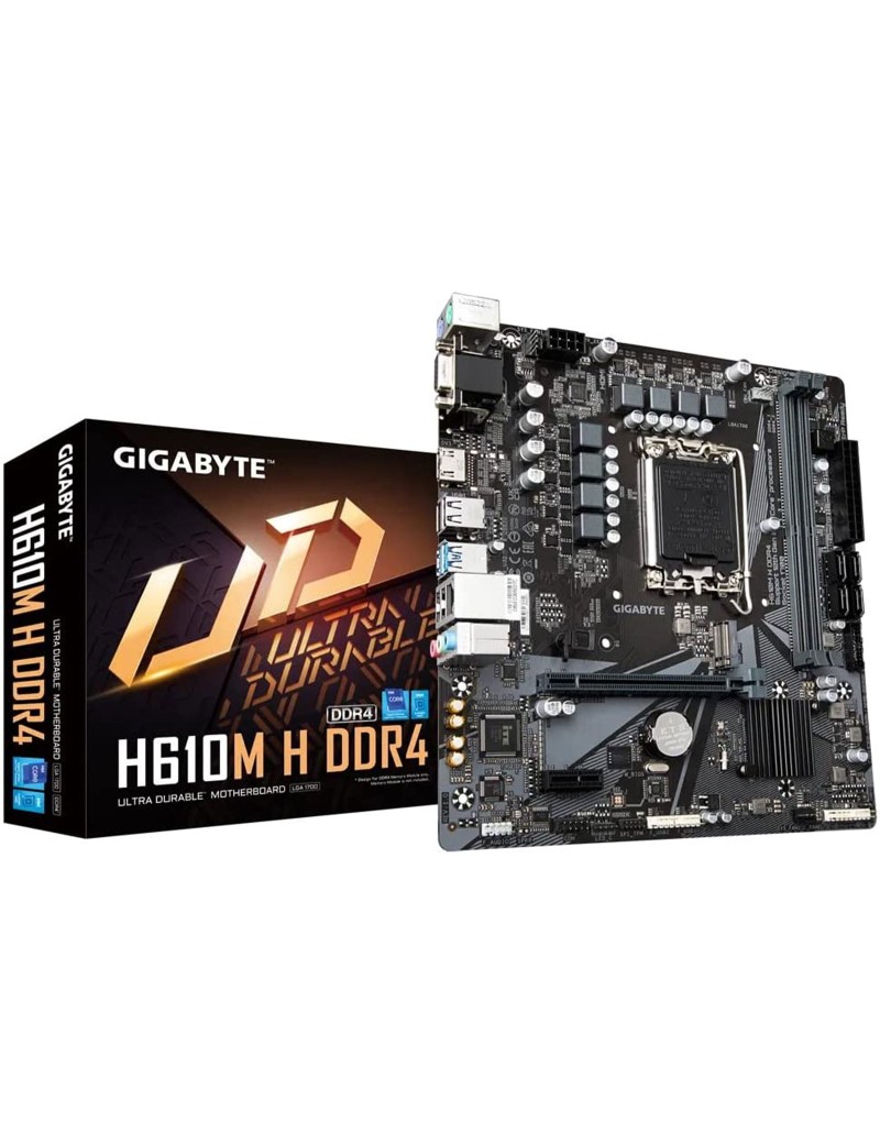 Scheda Madre Gigabyte GA-H610M H Socket Intel LGA 1700