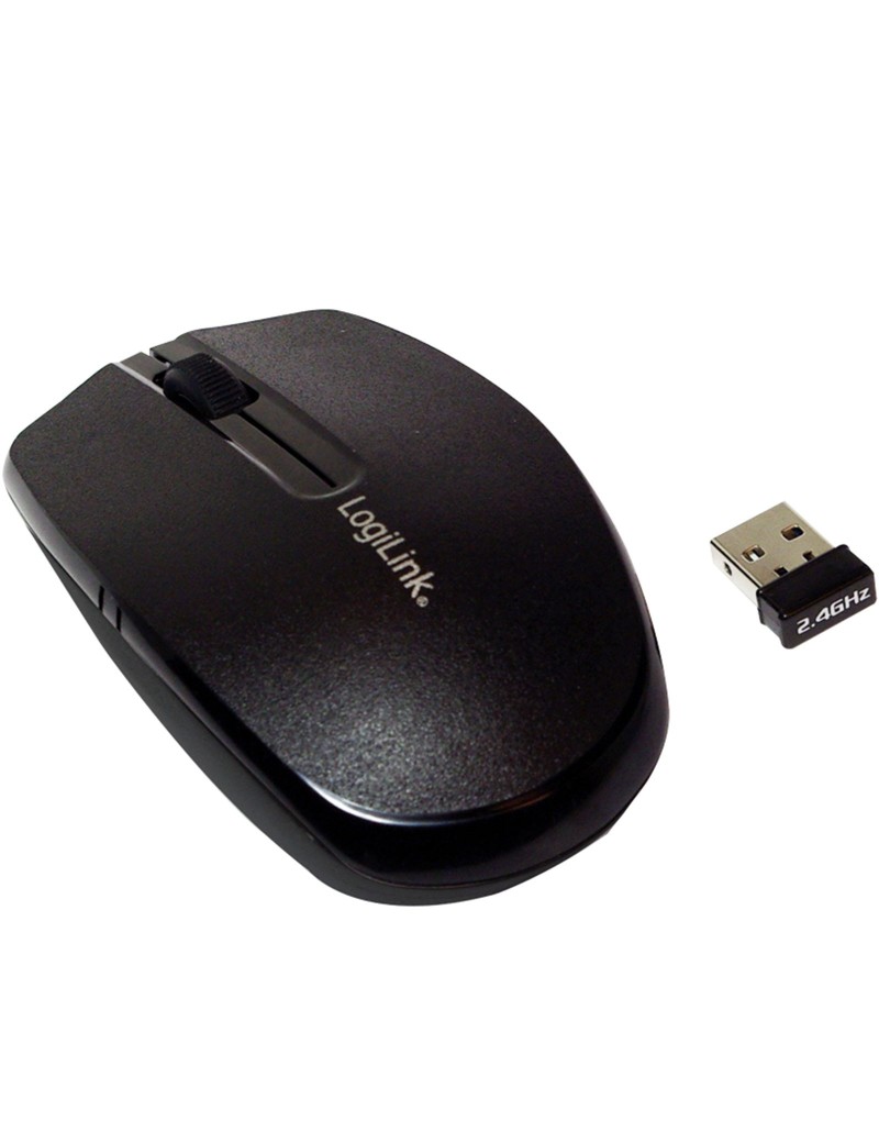 Mouse Wireless LogiLink ID0114 Nero