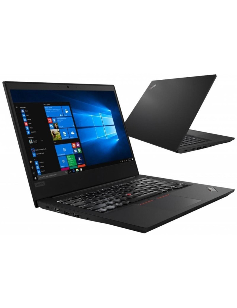 Notebook PC Portatile Ricondizionato Lenovo ThinkPad E490 14" Intel i5-8265U Ram 16GB SSD 256GB Webcam Freedos