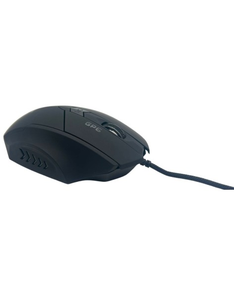 Mouse USB Gaming Alantik MOGP06 6 Pulsanti Nero Retroilluminati