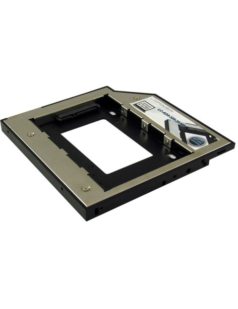 LC-Power Adattatore Drive Bay per Notebook 5.25" slor per SSD HDD 2.5" in sostituzione al lettore LC-ADA-525-25-NB