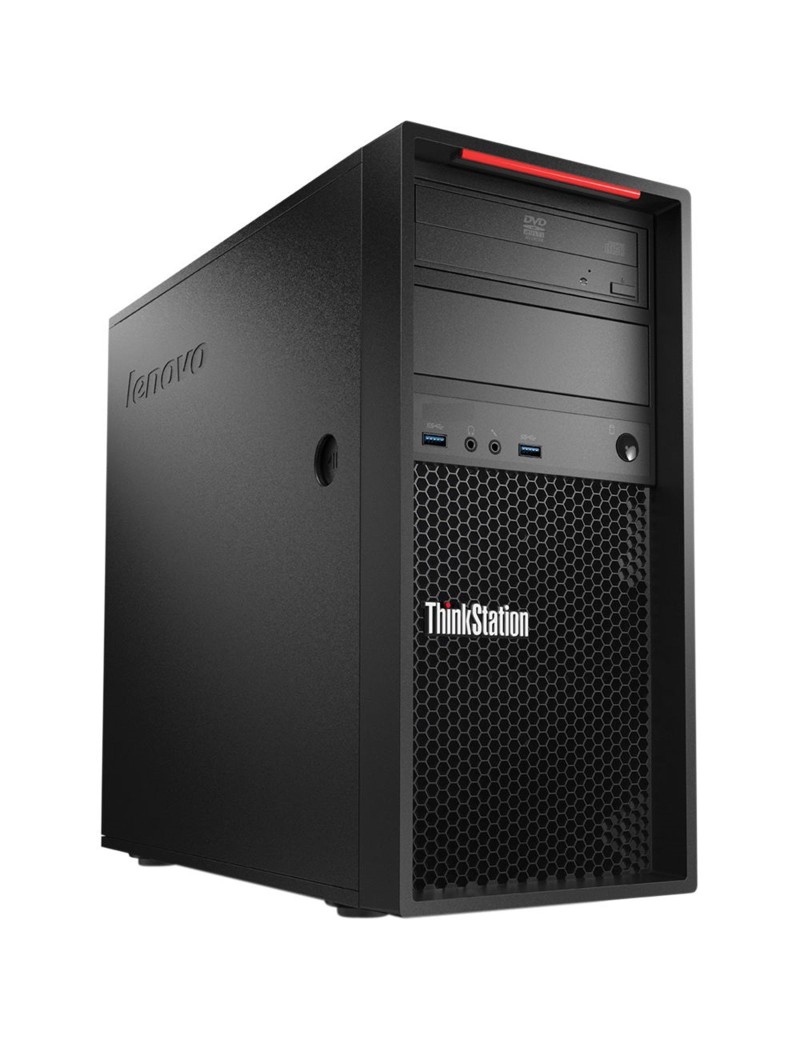 PC Computer Ricondizionato Lenovo ThinkStation P300 Tower Intel i7-4770 Ram 16GB SSD 480GB Nvidia Quadro K2200 4GB GDDR5 GRADO 