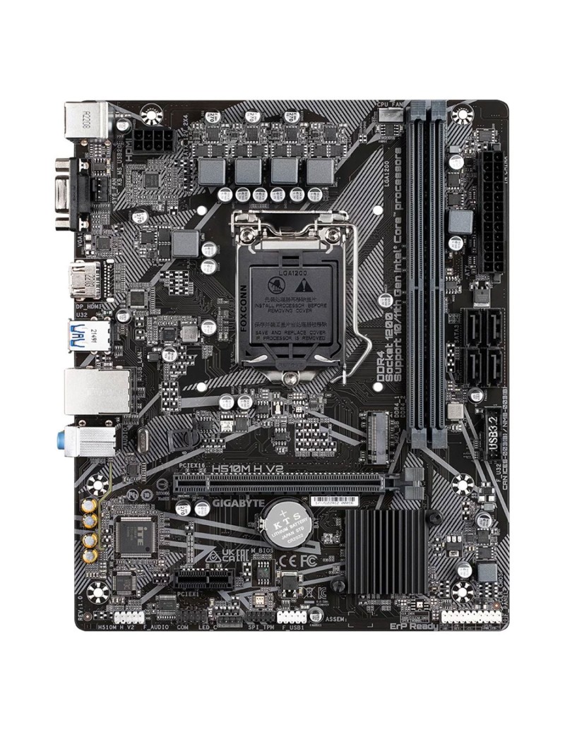 Scheda Madre Gigabyte GA-H510M H V2 Socket Intel LGA 1200