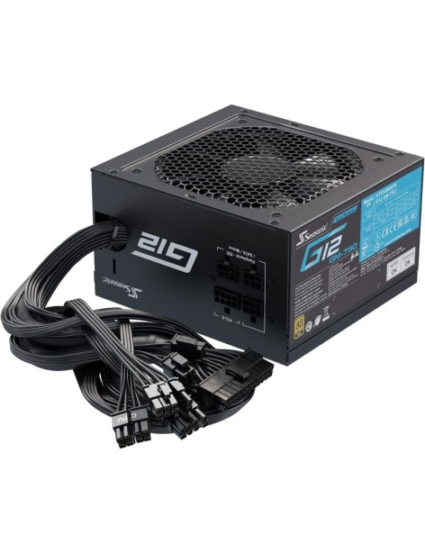 Seasonic G12 GM Alimentatore ATX 750W Semi Modulare 80 Plus Gold