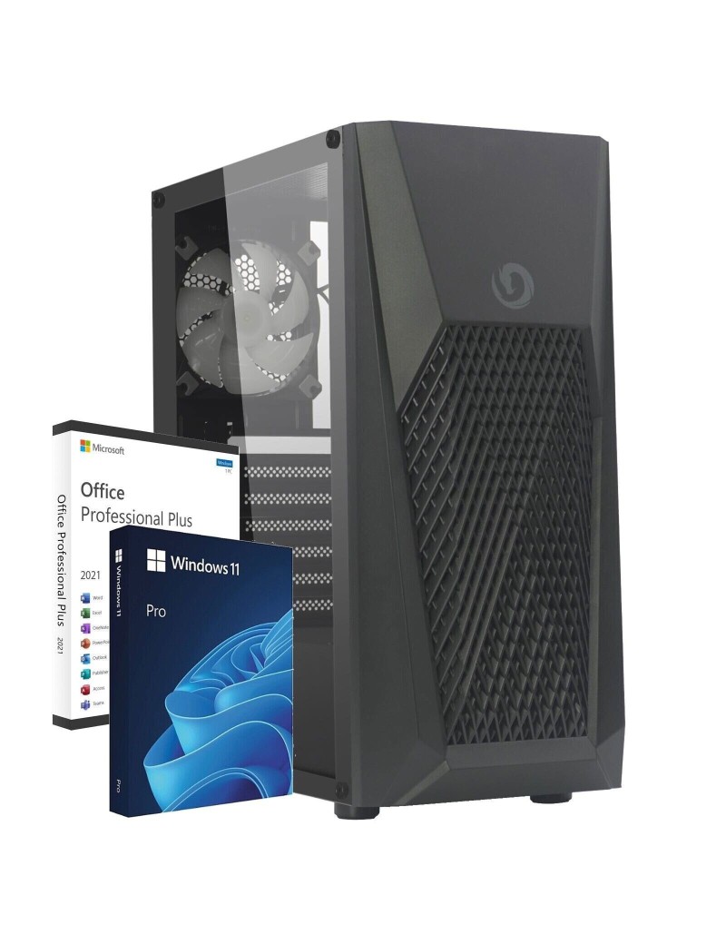 PC Computer Assemblato Intel i9-11900K Ram 64GB SSD 1TB Windows 11 Pro + Office 2021