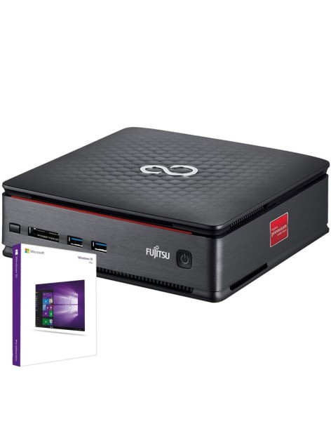 Fujitsu Esprimo Q920 Mini PC Computer Intel i5-4590T Ram 8GB SSD 240GB Windows 10 Pro (Ricondizionato Grado A)