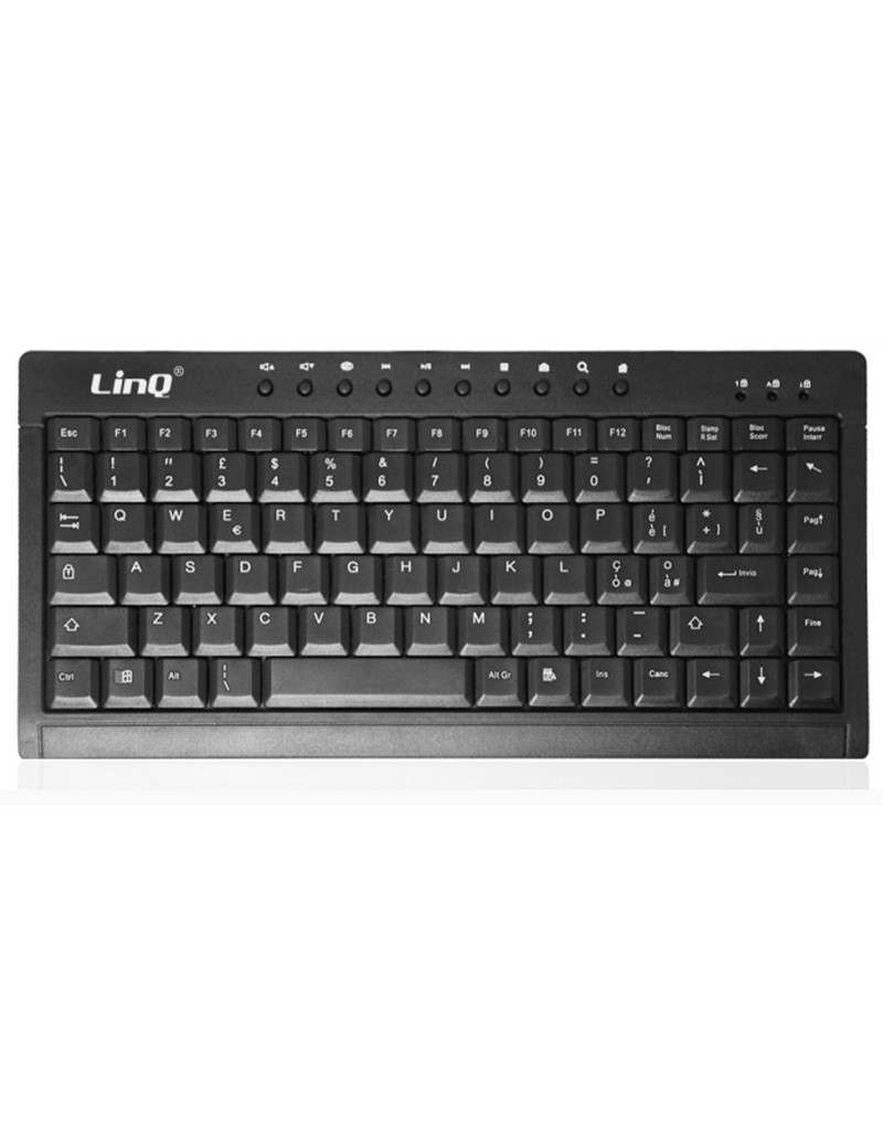 LinQ Tastiera Multimediale Mini USB K2