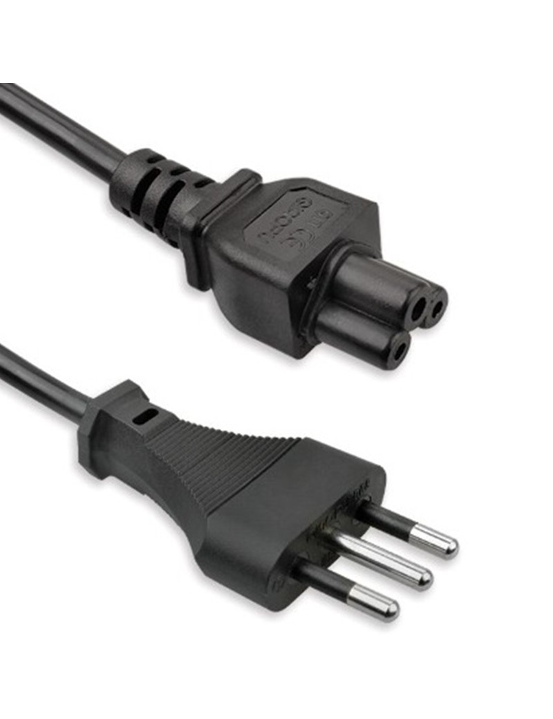 LinQ Cavo Di Alimentazione Tripolare 3 Poli Spina Italiana 10A 1,5 Metri