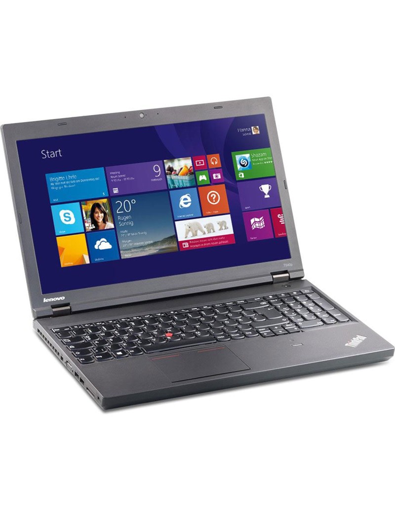 Lenovo ThinkPad T540p Notebook 15.6" Intel i5-4200M Ram 8GB SSD 240GB Webcam (Ricondizionato Grado B)