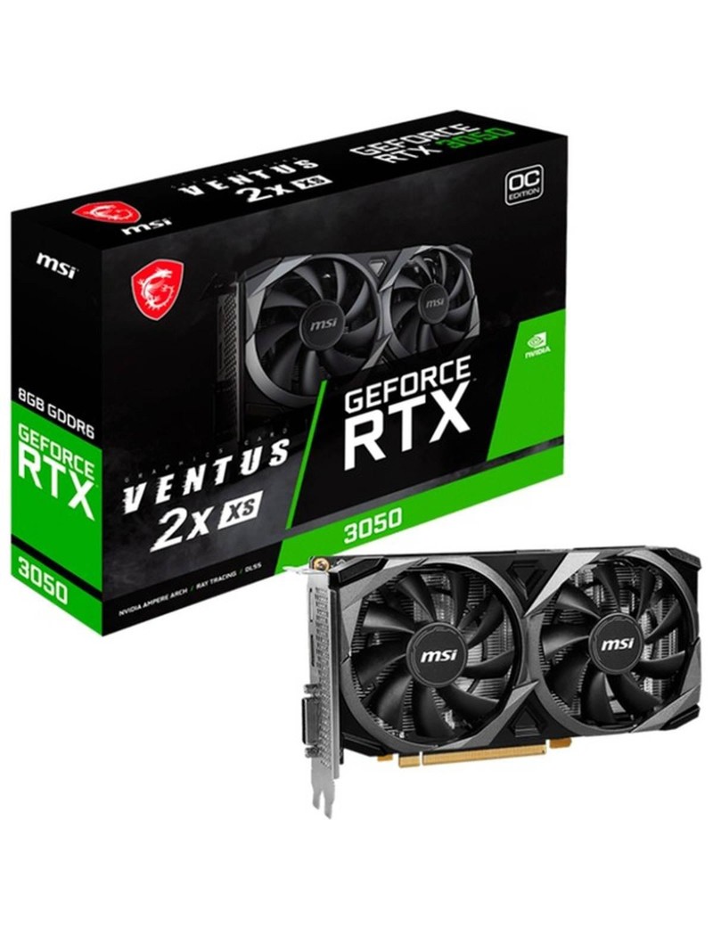 Scheda Video MSI Nvidia GeForce RTX 3050 8GB GDDR6 Ventus 2X XS OC