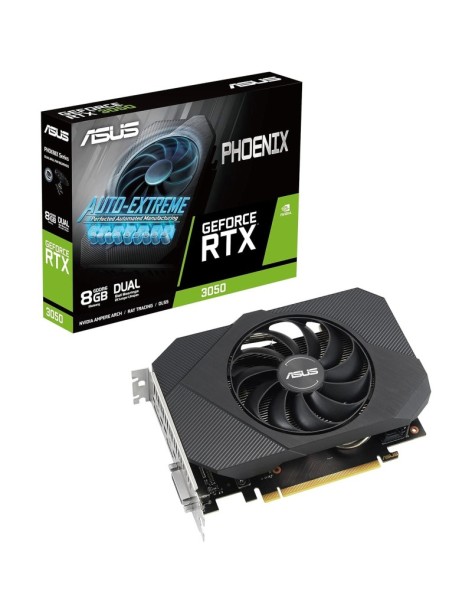 Scheda Video ASUS Nvidia GeForce RTX 3050 8GB GDDR6 Phoenix V2 LHR