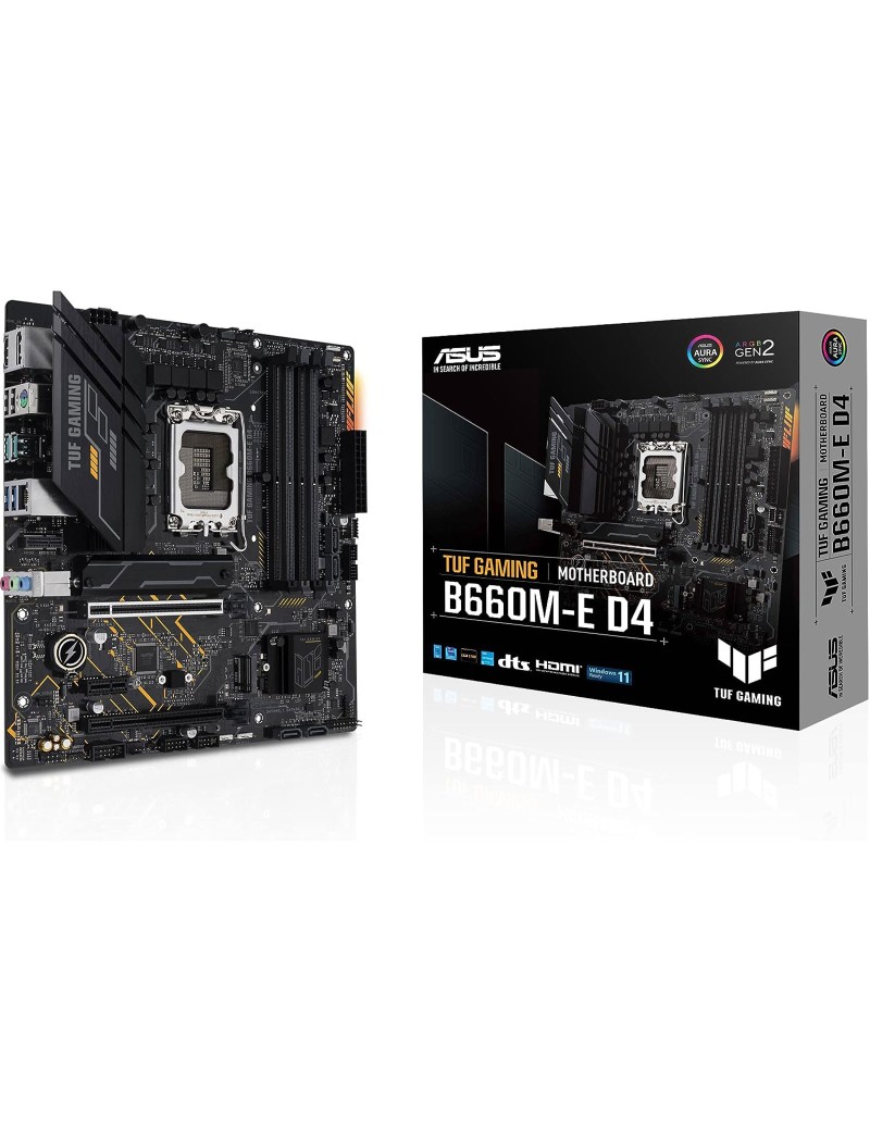 ASUS TUF B660M-E Gaming D4 Scheda Madre Intel LGA 1700