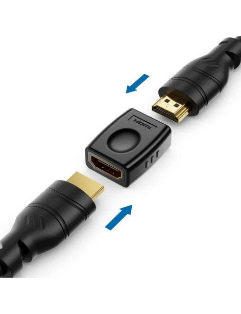Techly HDMI-F/F Adattatore Connettore Prolunga presa HDMI Femmina Femmina