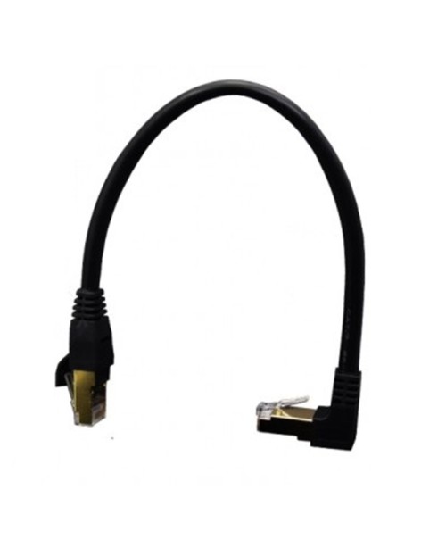 LinQ Cavo Di Rete RJ45 Curvo Angolo 90° CAT 7E 30 Centimetri