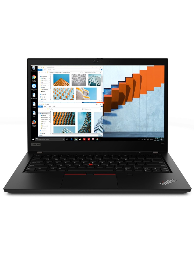 Lenovo ThinkPad T14 Gen1 14" PC Notebook Intel i5-10310U Ram 16Gb SSD 512Gb Webcam Freedos (Ricondizionato Grado A)